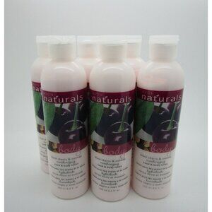 AVON Naturals Moisturizing Hand & Body Lotion BLACK CHERRY & NUTMEG Lot of 6